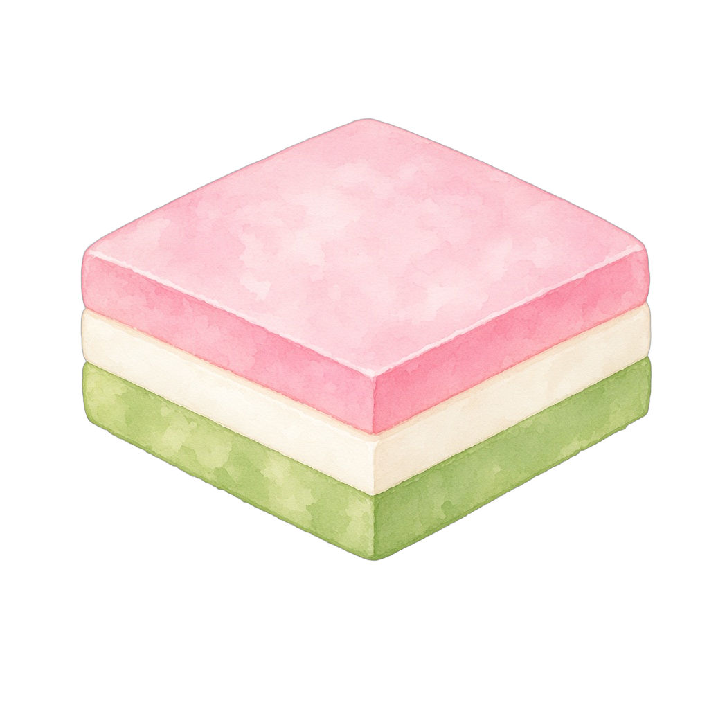 水彩のひしもち