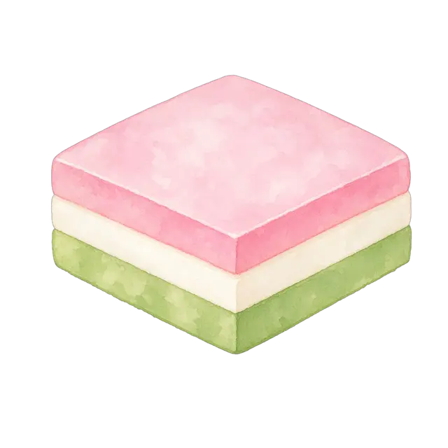 水彩のひしもち