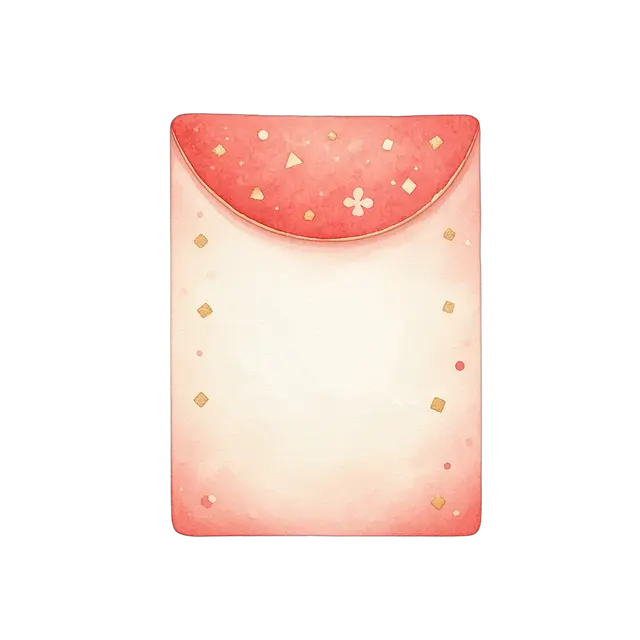 水彩のお年玉
