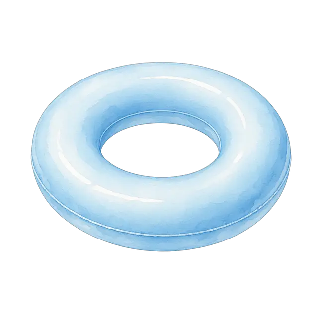 水彩のうきわ